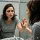 femme miroir perte de poids après l'accouchement grossesse TCA hypnose