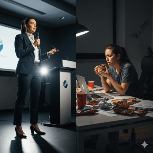 Femme cadre entrepreneur et crise TCA hypnose stress TCA
