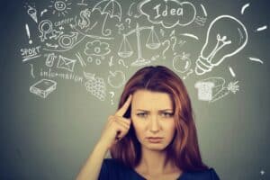 femme TDAH tableau craie TCA