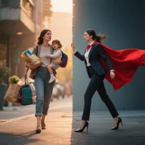 hyper contrôle, femme guerrière, mère ,TCA hypnose