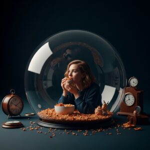 Boulimie : et si la crise était une machine à arrêter le temps ?