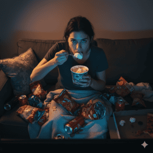 Manger compulsivement le soir, que faire&nbsp;?