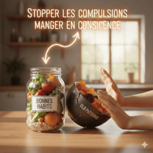 main, bocal, changement d'habitude