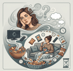 ennui compulsions dessin femme