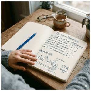 carnet d'observations ouvert 
