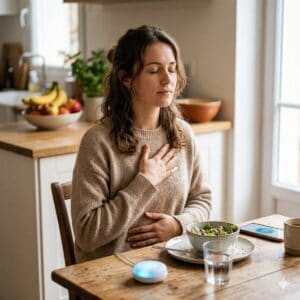 La cohérence cardiaque pour apaiser les crises alimentaires : et si la solution commençait par votre souffle ?