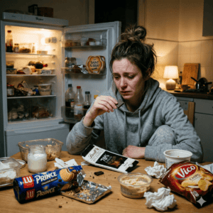 crise hyperphagie nocturne burnout