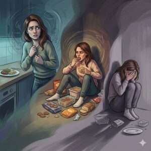 Avant, pendant, après une crise de boulimie : ce qui se passe vraiment en vous